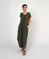 Women's V-Neck Maxi Dress